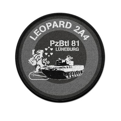 Patch Leopard 2 A4 4 PzBtl 81 Lüneburg Panzer Panzer Klett #41275