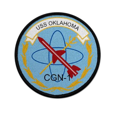 Patch USS Oklahoma CGN-1 US Navy Leichter Kreuzer Cleveland#43209