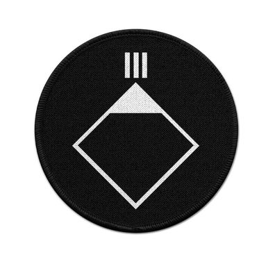 Patch Rund 7,5cm Verbandsführer 3 VbF VbFü Führung taktischea Einheiten #44095