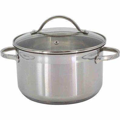 Fleischtopf 5,5l Kochtopf Suppentopf Töpfe Kochen Küchenhelfer Mahlzeit Topf TOP