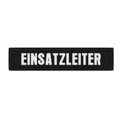 Einsatzleiter Kennzeichnung Jacke Uniform Schriftzug Einsatz Sicherheit #38460