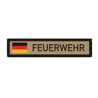 Patch Feuerwehr Deutschland Freiwillige Berufsfeuerwehr Klett Streifen #38627