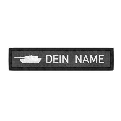 Namenspatch Leopard 2 Bundeswehr Patch Aufnäher Wunschname Klett #39090