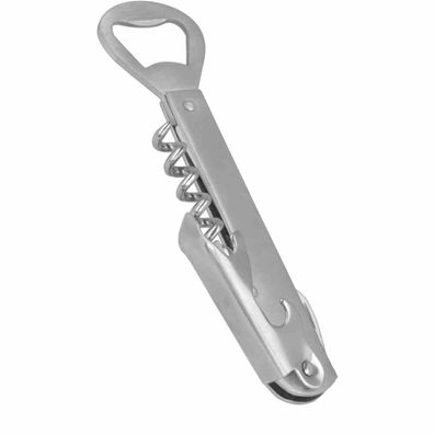 Kellner-Korkenzieher 14 cm Edelstahl