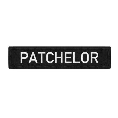 Patch Patchelor Airsoft Aufnäher Sammler Klett Name Fun Meme #40318