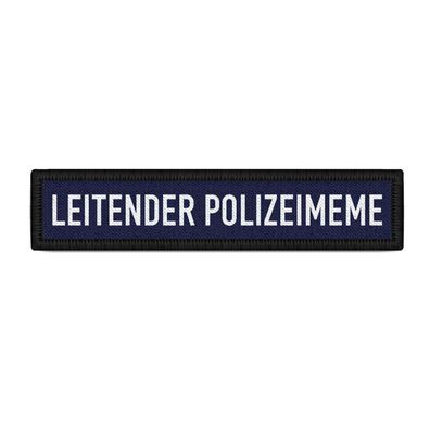 Patch Leitender Polizeimeme Polizist Meme Fun Aufnäher Polizei #40319