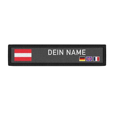 Namenspatch Republik Polen Flagge Fahne Dein Name Polska #42820