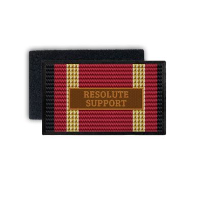 Einsatzbandschnallen Resolute Support Patch ISAF Nachfolgemission BW #33785
