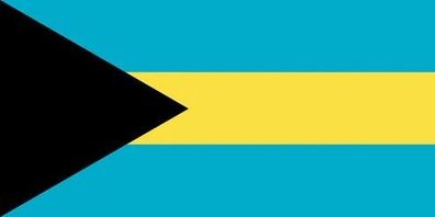 Bahamas Flagge Aufkleber Sticker Fahne selbstklebend 5-60cm breit ES-FL-BAH