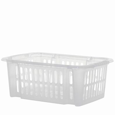 Dreh-Stapelkorb 40 x 15 x 26 cm Kunststoff, sortierte Farben