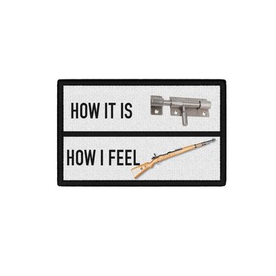 Patch Repetier Gewehr gefühl Airsoft Karabiner 98k Verschluss Fun #40430