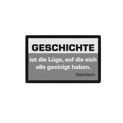 Patch Geschichte ist die Lüge, auf die sich alle geeinigt haben Napoleon #41161
