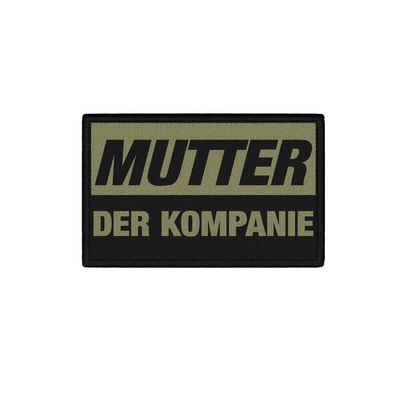 Patch MUTTER der Kompanie Spieß Bundeswehr Hauptfeldwebel Chef Aufnäher#45649