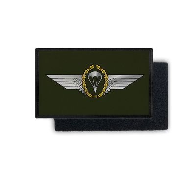 Patch Fallschirmspringer Abzeichen BW Fallschirmjäger Uniform 9,8x6cm #31238