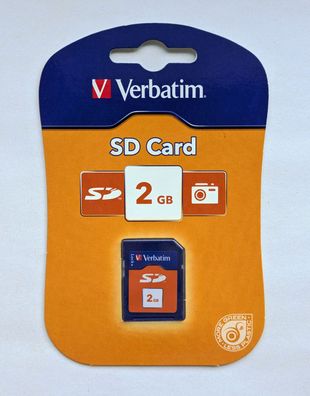 NEU: 2GB Verbatim SD Secure Digital 44015 2 GB