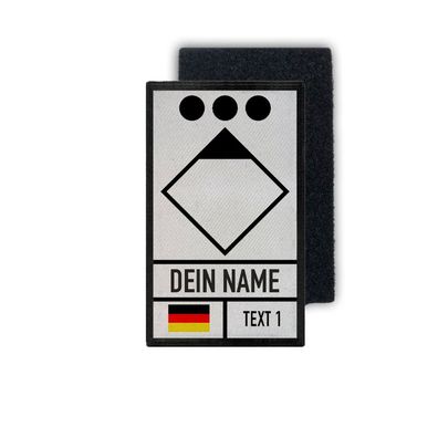 Patch Zugführer Feuerwehr Rettungsdienst Leitstelle Brandwache Klett # 35677