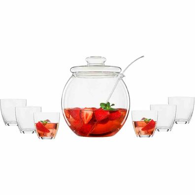Bowle-Set "Libera" 9-teilig 4,5 l im Geschenkkarton