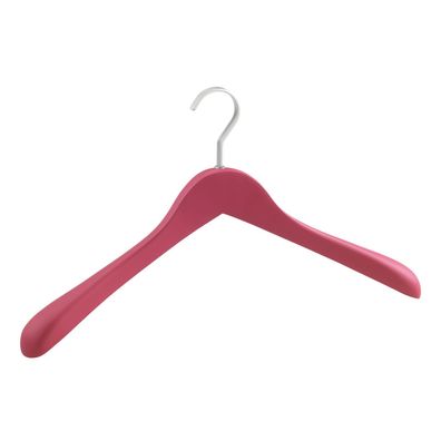 Wenko Kleiderbügel Typ New York pink Garderobenbügel Wäschebügel Holzbügel