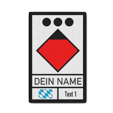 Patch Zugführer Bayern Feuerwehr Rettungswache Dienst #38394
