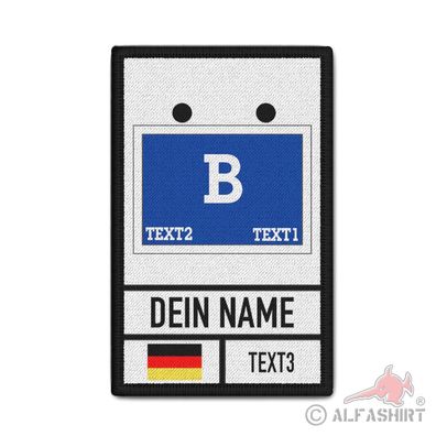 Patch Fachgruppe Bergung Einsatz Gerüst System EGS Hilfswerk #38395
