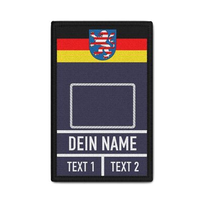 Rank Patch Feuerwehr Brandoberinspektoranwärter Hessen BOIA Dienstgrad #38925