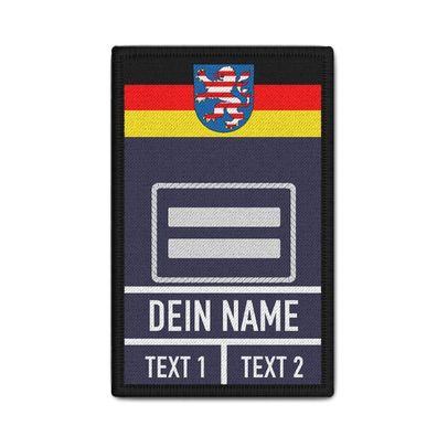 Rank Patch Freiwillige Feuerwehr Hessen Dienstgrad Personalisiert #38989