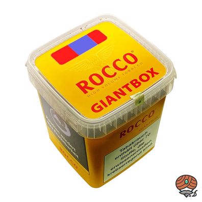 ROCCO Tabak / Volumentabak Gelb BUCKET 940g Gigabox