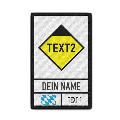 Patch Taktisches Zeichen Bayern Feuerwehr Rettungswache Dienst Leitstelle #40331