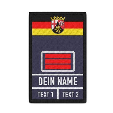 Rank Patch Feuerwehr Hauptbrandmeister RPL Dienstgrad #40608