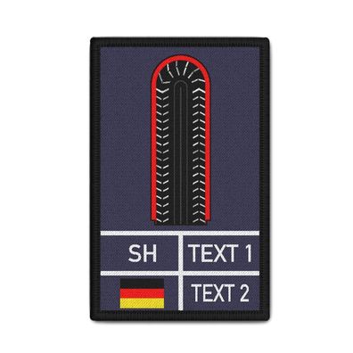 Rank Patch Feuerwehr Schleswig Hohlstein Abzeichen Dienstgrad #41267