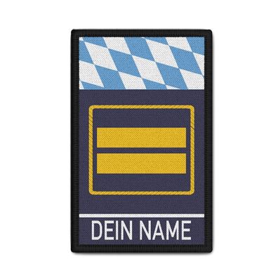 Rank Patch Feuerwehr Dienstgrad Bayern Personalisiert Kreisbrandmeister #41572