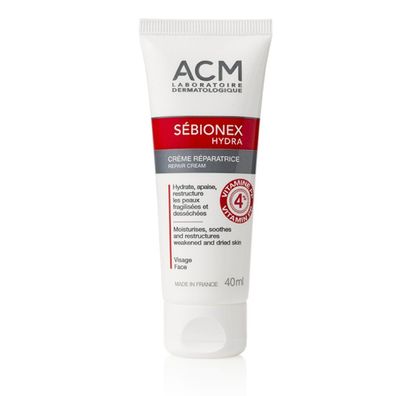 Laboratoire ACM, Sebionex Hydra, Reparaturcreme, für Gesicht, 40 ml