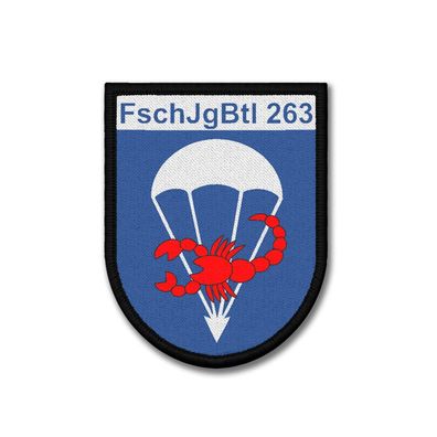 Patch FschJgBtl 263 Fallschirmjägerbataillon Zweibrücken BW Wappen #38424