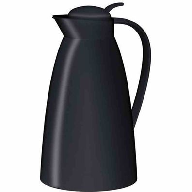 Isolierkanne "Eco" 1,0 l schwarz mit Einhand-Ausgießtaste