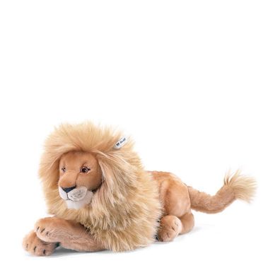 Steiff 064135 Leo Löwe 45cm blond liegend Mähne Wildtier