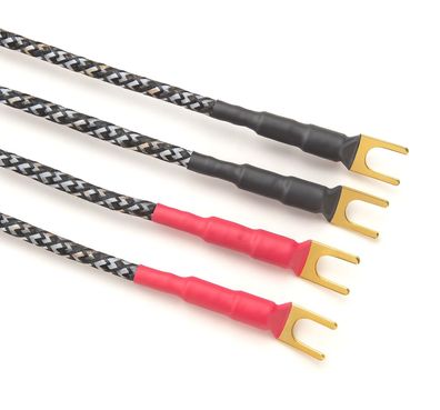 Sommercable -Quadra Blue- Referenz Bi-Wiring Kabelbrücken - beidseitig Spades