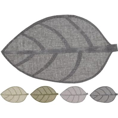 20x Platzset ca.50x33cm blattförmig Tischdeckchen Matte Unterlage Schutz