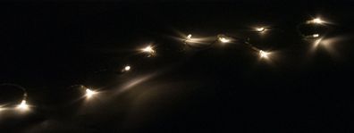 LED-Lichterkette 10-LED Dekolichter Leuchtkette Beleuchtung Weihnachtsdeko