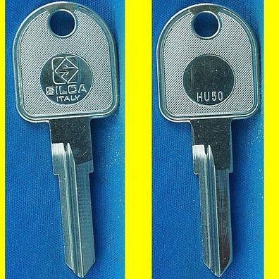 Silca HU50 - Schlüsselrohling für verschiedene Huf / BMW 80-er Jahre