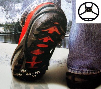 Schuhspikes Kinderschuhe Gr.S 30-35 Eiskrallen Schuhkrallen Schneeschuhe Spikes