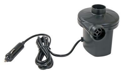 Elektrische Luftpumpe 12V + 3 Ventil-Adapter Kompressor Elektropumpe Gebläsepumpe