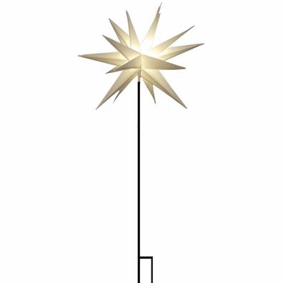 LED Stern Stab Ø 58cm LED Beleuchtung Leuchtdeko Weihnachtsdeko Weihnachten XMAS