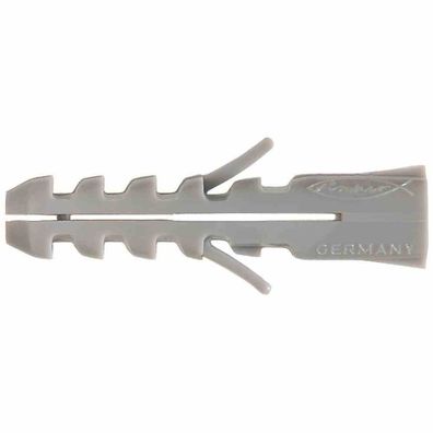 Spreizdübel, Ø 12 x 60 mm, Kunststoff, Nylon, 80 mm, Ø 8-10 mm Gasbeton