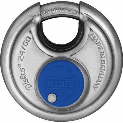 Diskus-Hangschloß Typ 24 IB 60 SB Größe: 60 mm, Bügelstärke: 8 mm