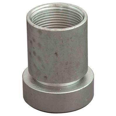 Schlagkopf mit Muffe 31,75mm (1 1/4"), verzinkt, zum Hineintreiben der Rohre