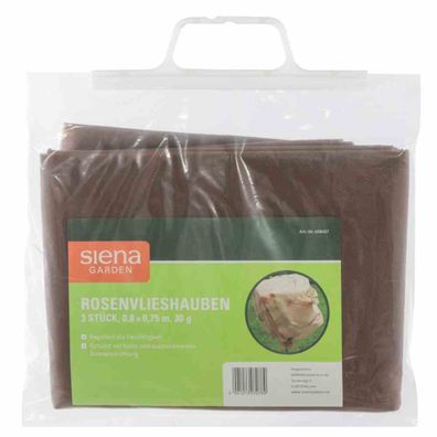 Rosenvlieshauben 30 g, 3 Stück im Paket Maße: 0,80 x 0,75 m, Farbe: beige