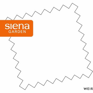 Dachbezug weiß zu Pavillon Berlino 4x4m, Bezug aus Polyester, PU-beschichtet, 250g/m²