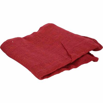 Jute-Schutzsack, Farbe: rot, Maße: 100x110cm 100x110cm