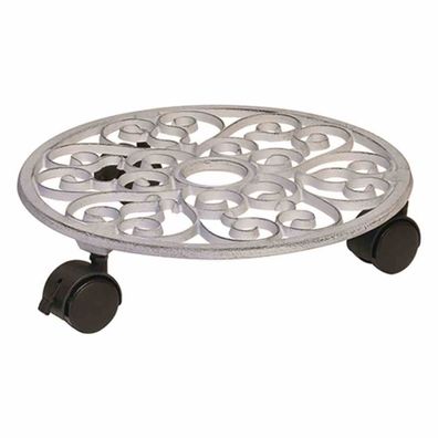MultiRoller Antik rund weiß 50 kg Doppel-Rolle
