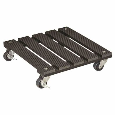 Multi Roller WPC eckig anthrazit 80 kg Apparate-Rolle